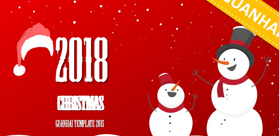 红色时尚卡通圣诞节活动策划PPT模板