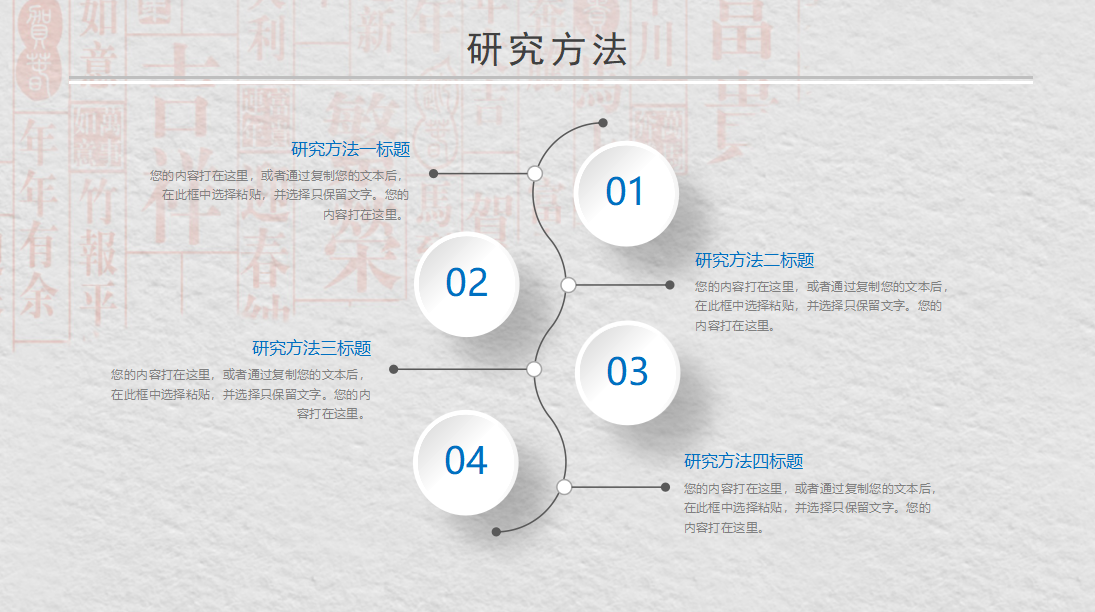 简洁大气毕业设计答辩ppt模板