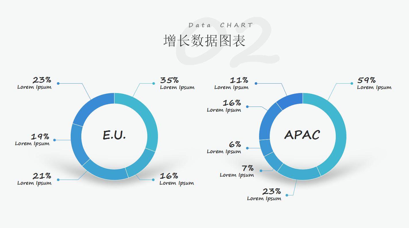 清爽白色唯美海洋商业计划书ppt模板