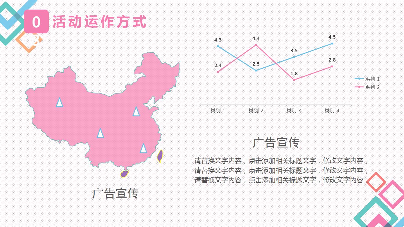 清新淡雅活动策划方案企业宣传ppt模板