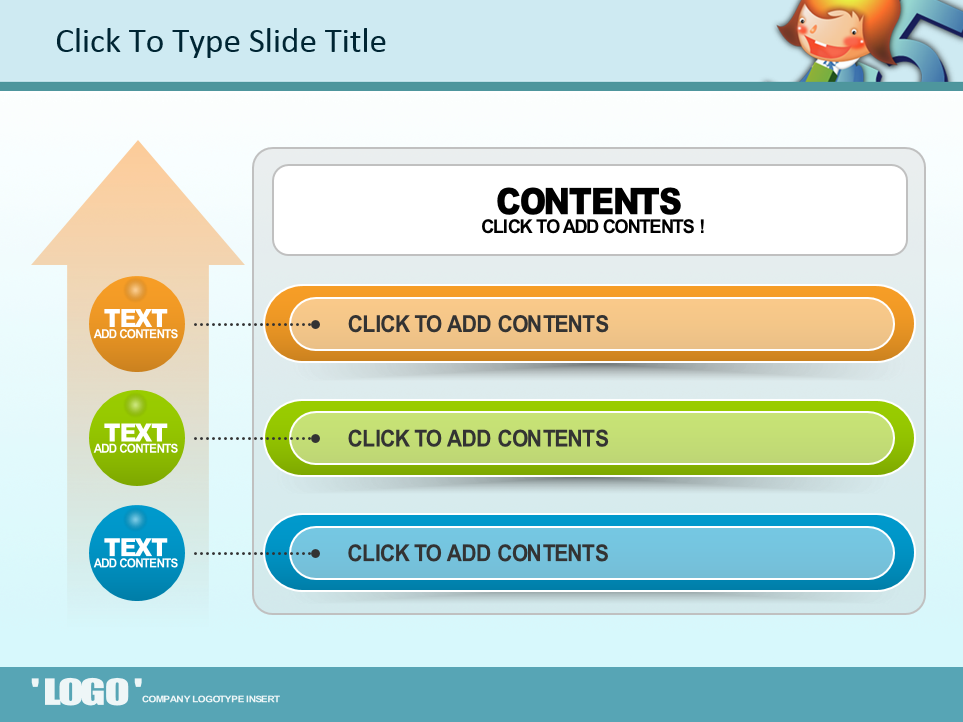 可爱精美简约卡通儿童英语ppt模板