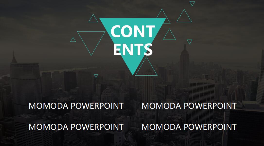 黑色清新简约时尚论文答辩通用PPT模板