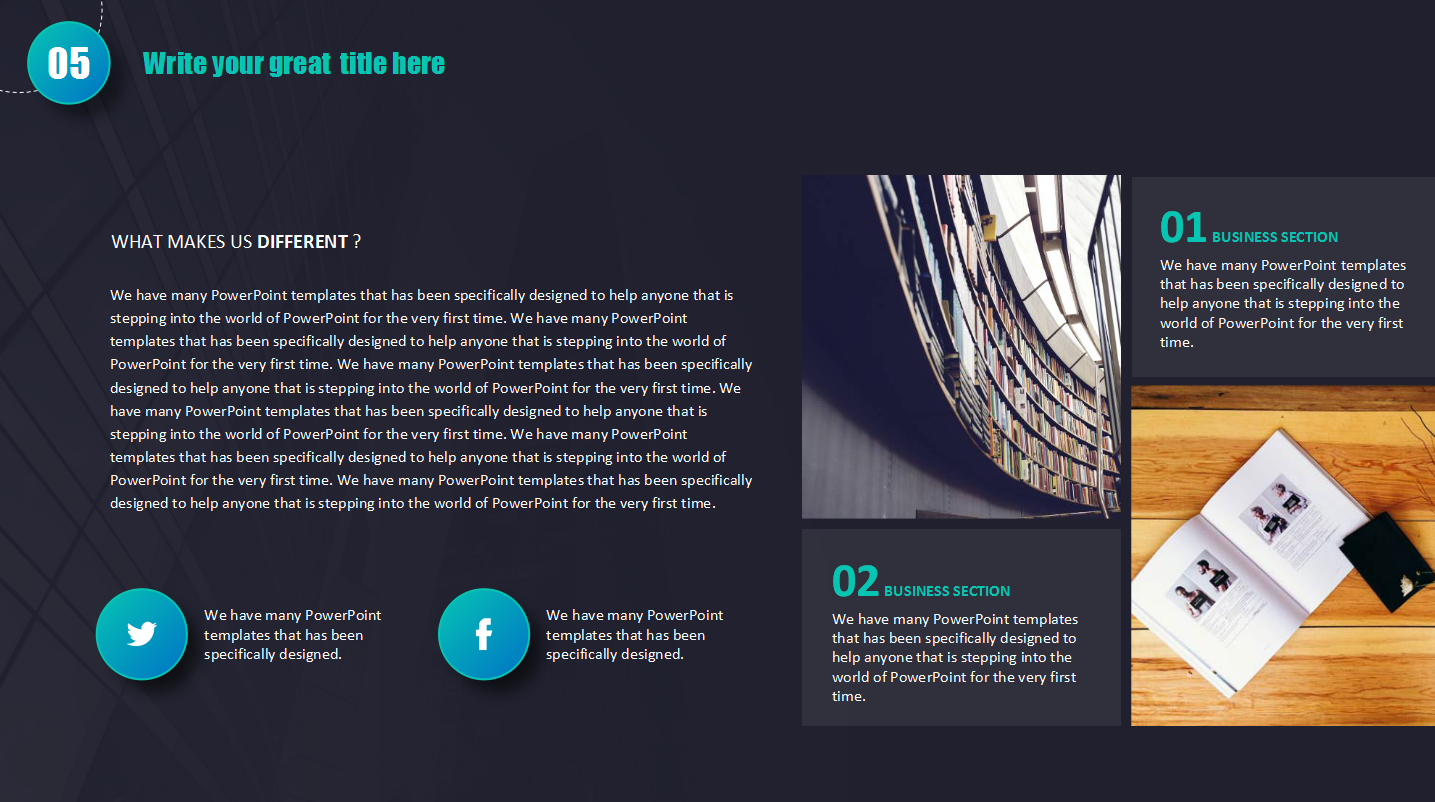 高端大气蓝色微立体年度商务述职报告ppt模板