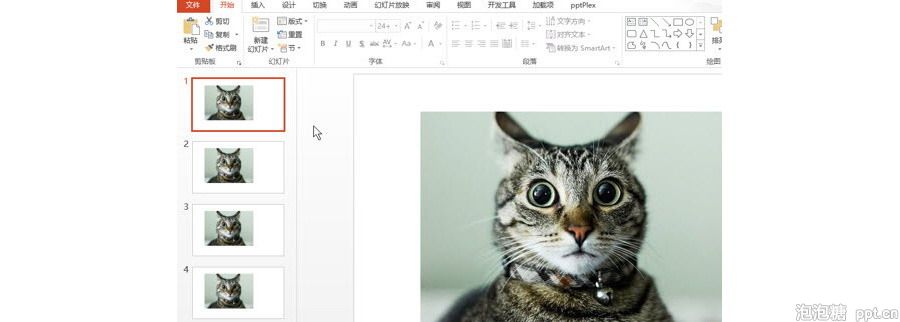 PPT制作技巧：如何将图片应用所有的PPT页面？
