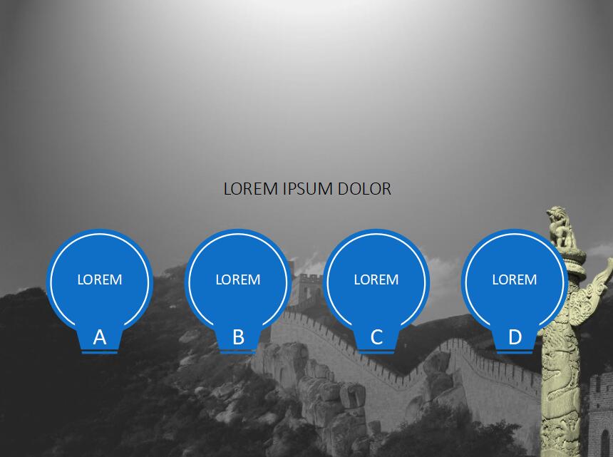大气精美中国风毕业设计答辩ppt模板