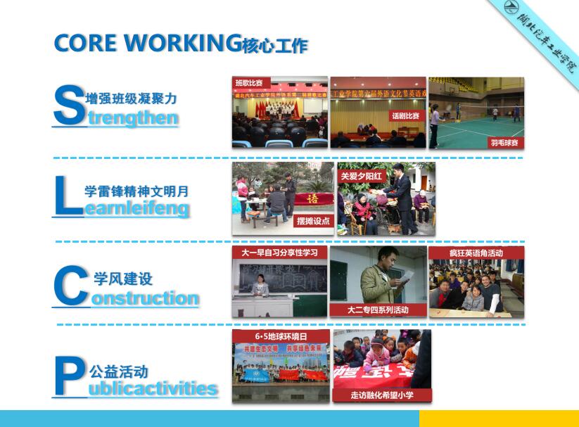 清新简约时尚外语系学生会答辩PPT模板