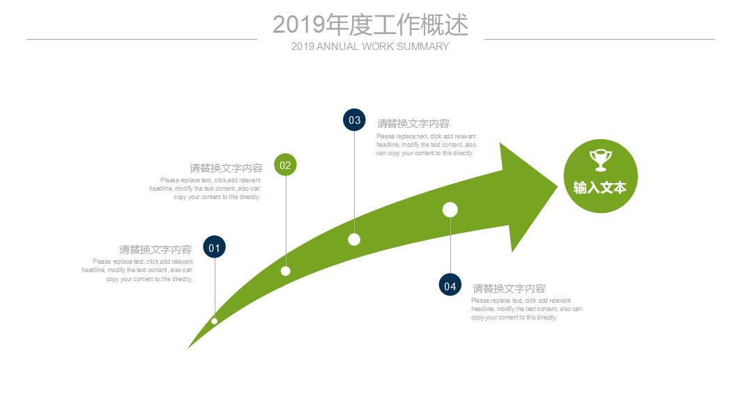 简洁大气医药医疗生物基因医院工作汇报ppt模板