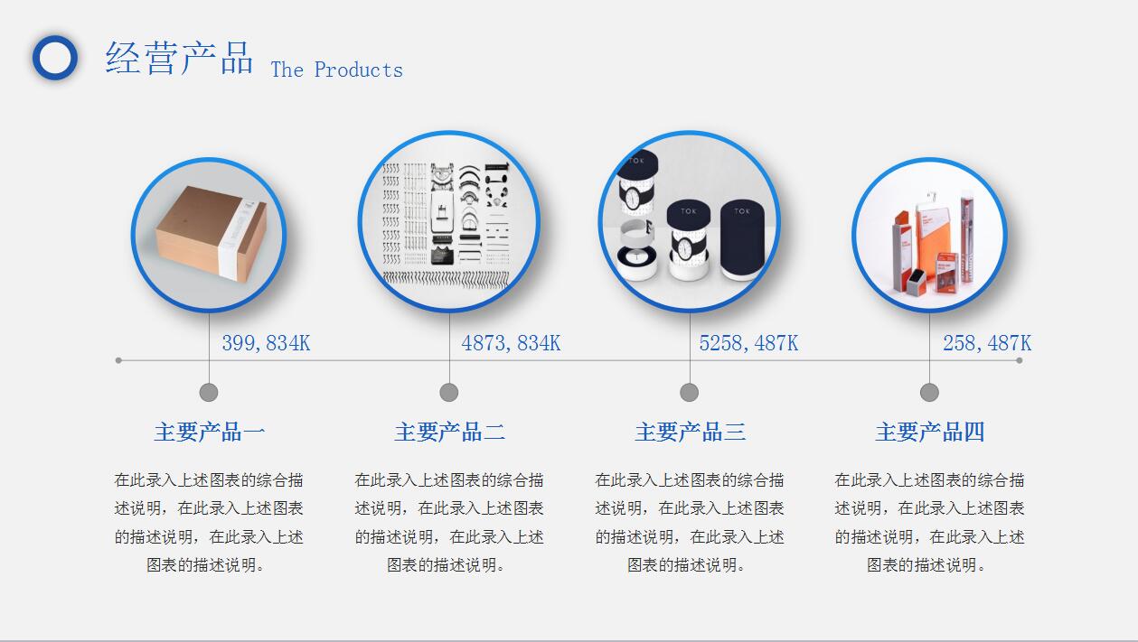 极简时尚公司简介产品推广ppt模板