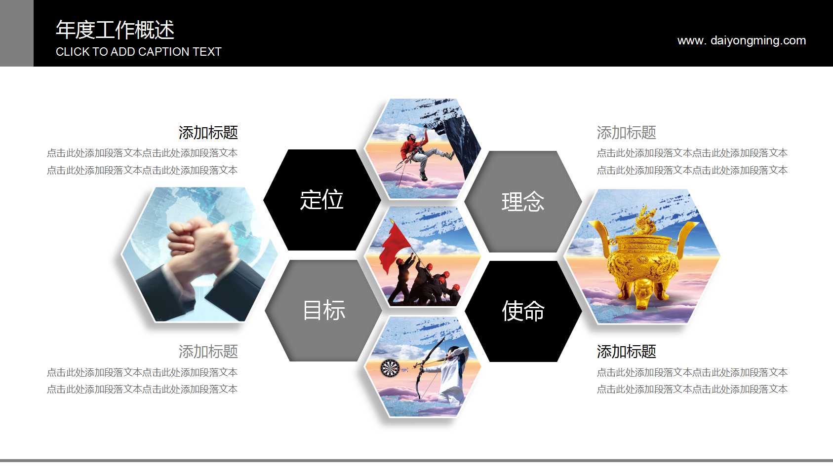 简洁商用创意城市规划ppt模板