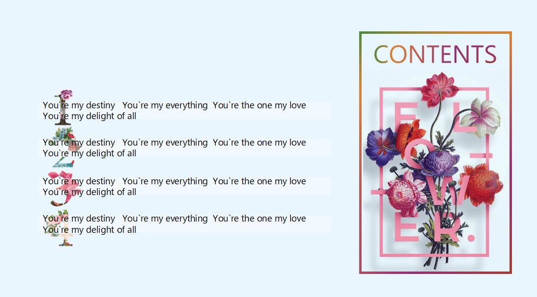 彩色时尚古典唯美通用PPT模板