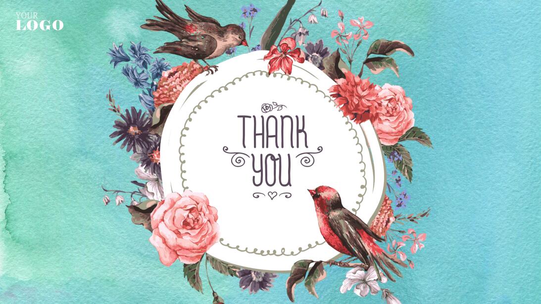 清新淡雅述职报告PPT模板