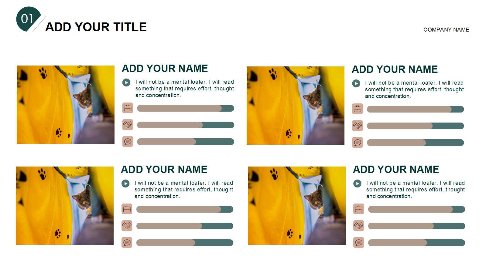 创意精致宠物美容行业ppt模板