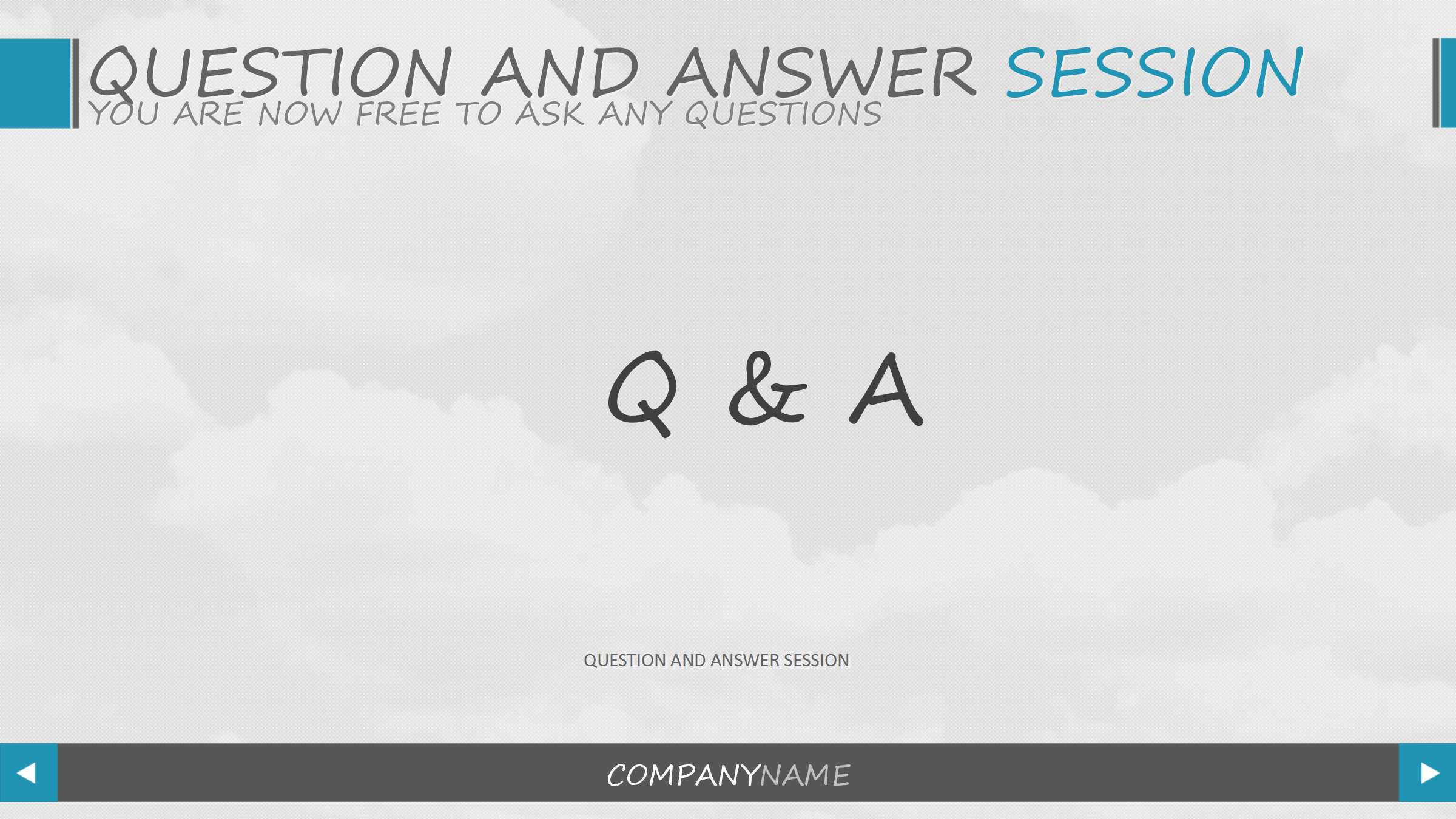 蓝色简约创意风商务通用ppt模板