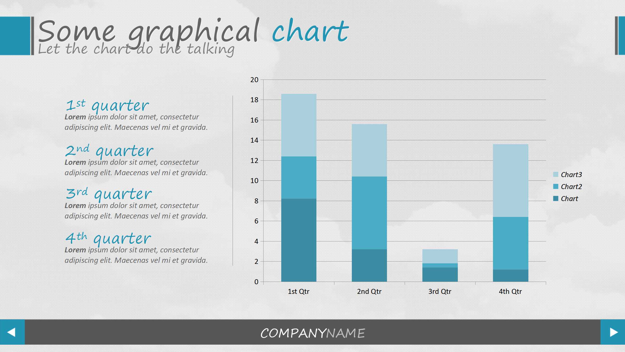 蓝色简约创意风商务通用ppt模板