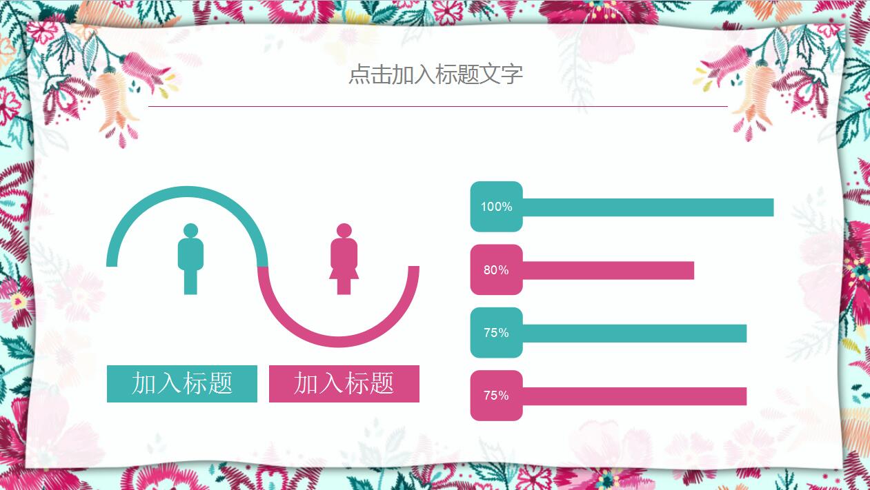 小清新唯美工作计划总结职业规划ppt模板