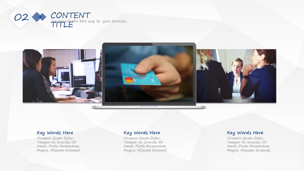 简洁时尚商务ppt模板