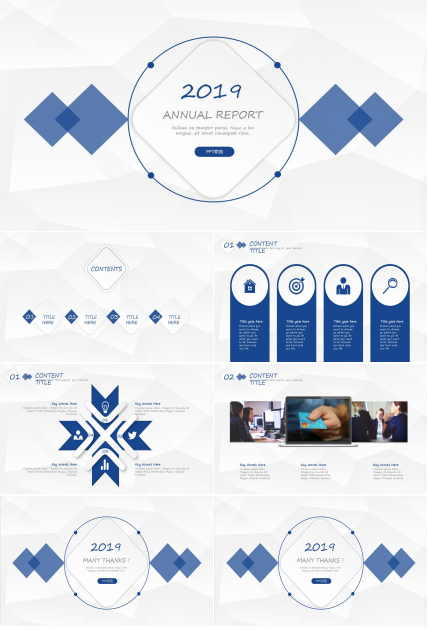 简洁时尚商务ppt模板