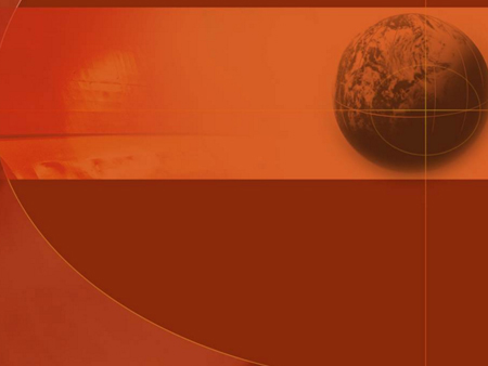 漂亮的红色地球PPT幻灯片模板