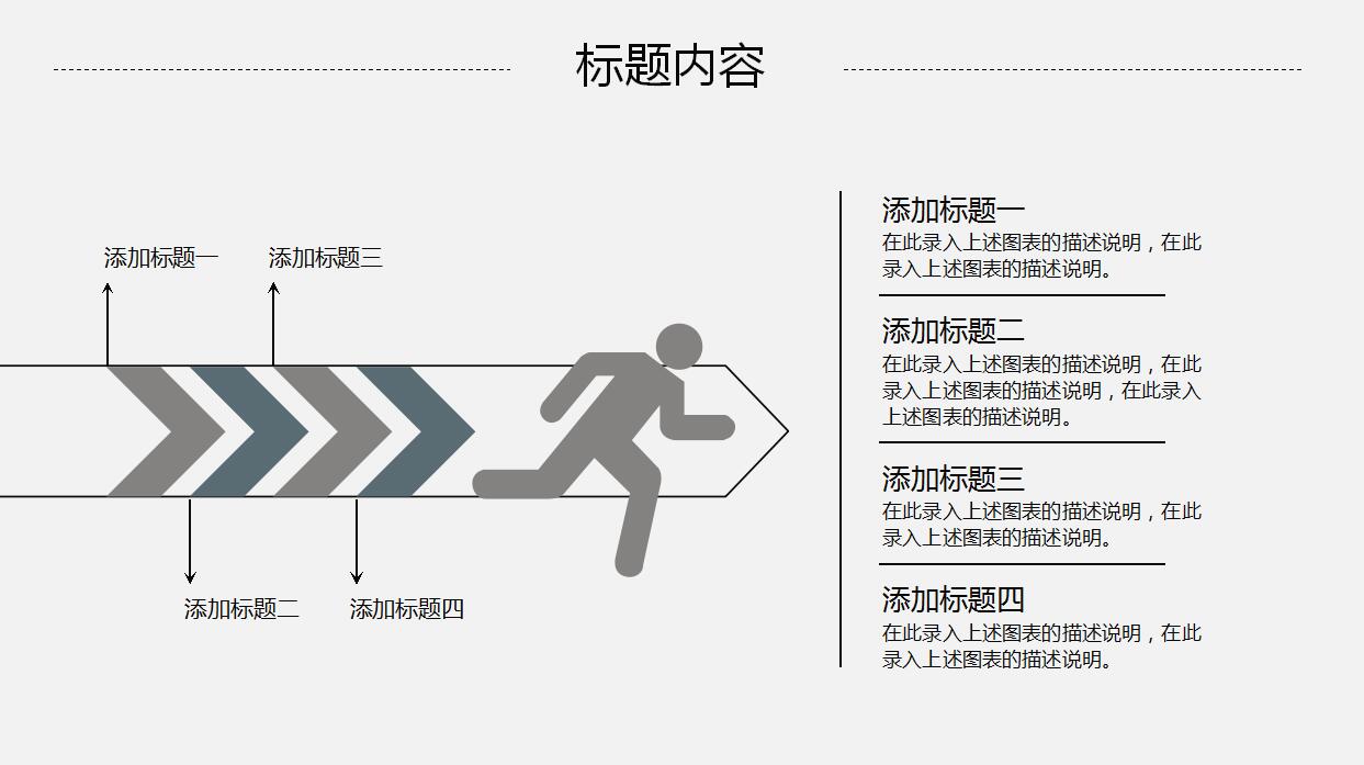 白色商务年终工作总结汇报ppt模板