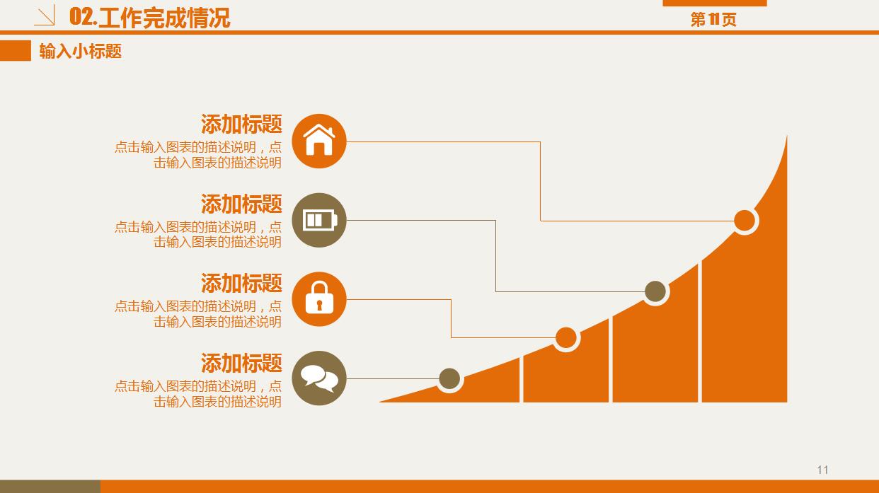 高端大气工作总结报告PPT模板