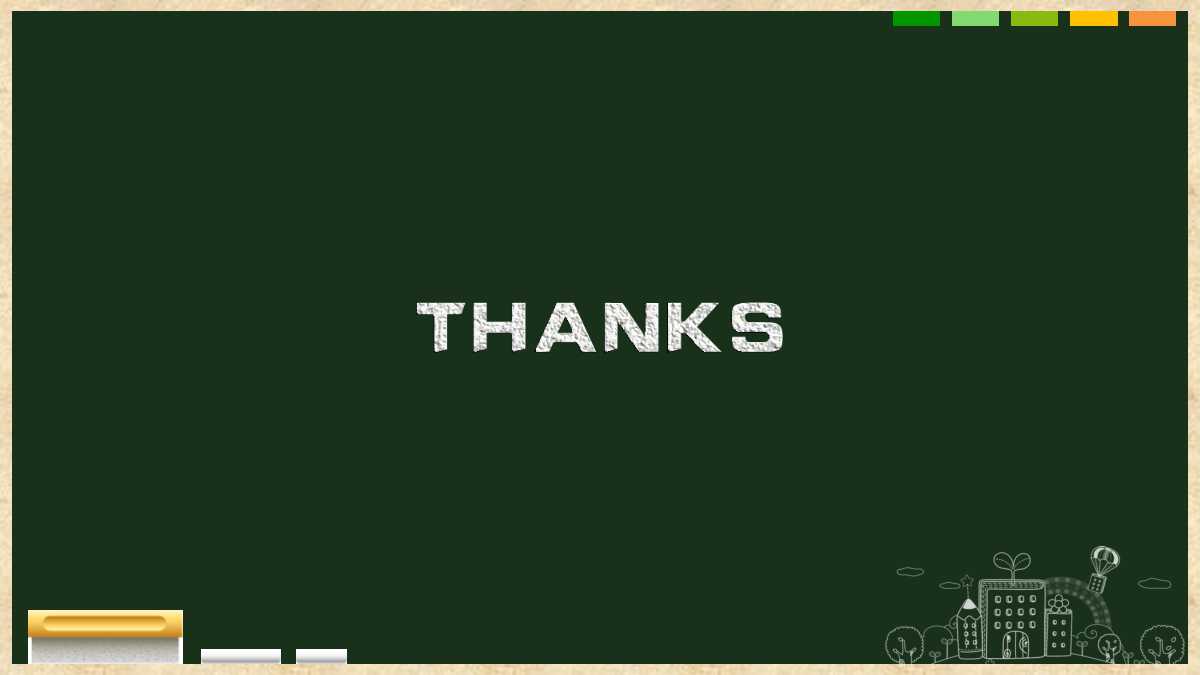 创意黑板风简洁数学课件ppt模板