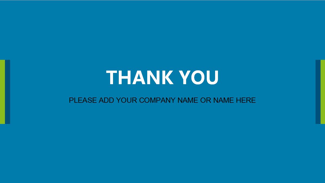 蓝色简约英文商务PPT模板