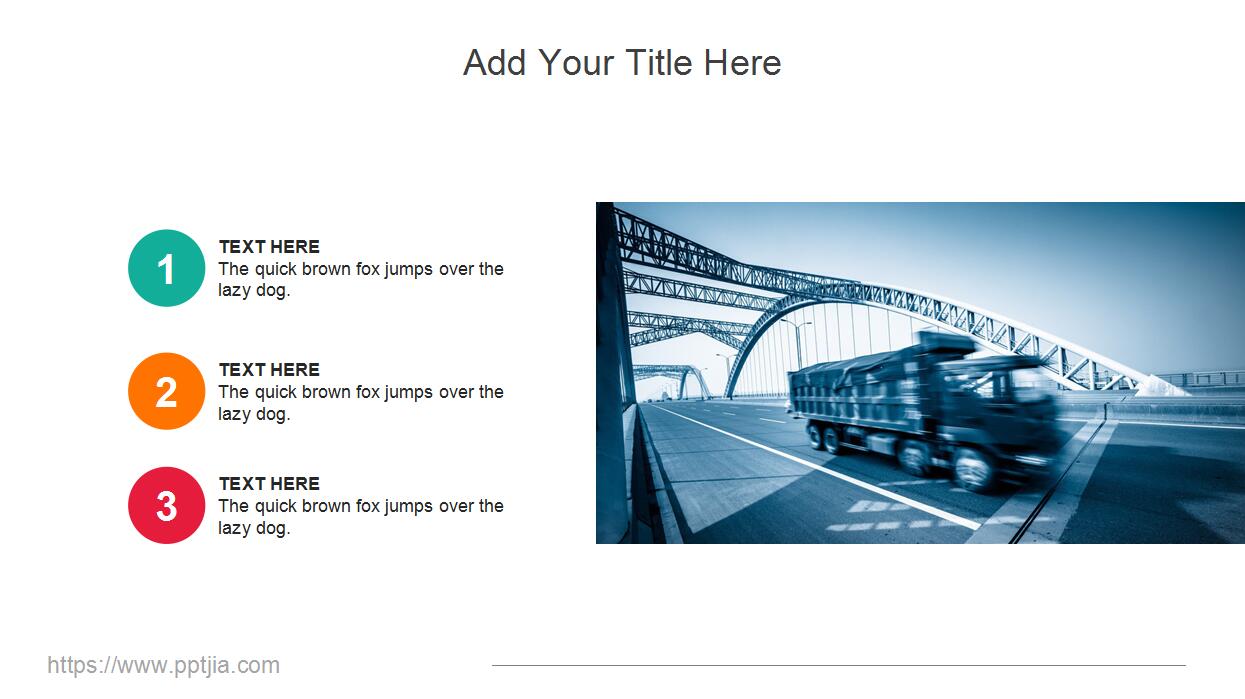 白色简约英文商务PPT模板
