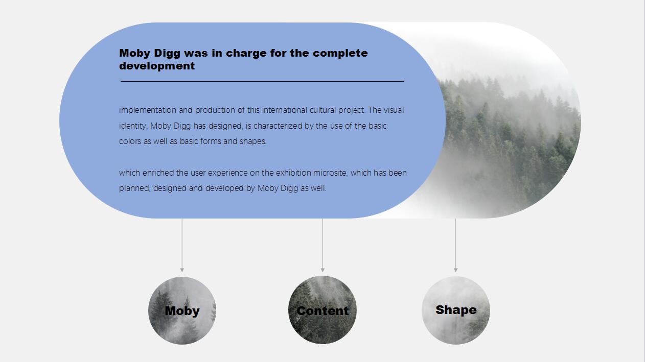朦胧素雅商务报告工作计划ppt模板