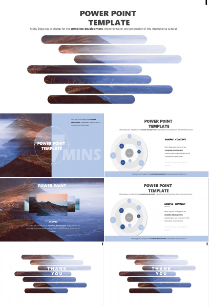 创意时尚个人工作总结汇报ppt模板