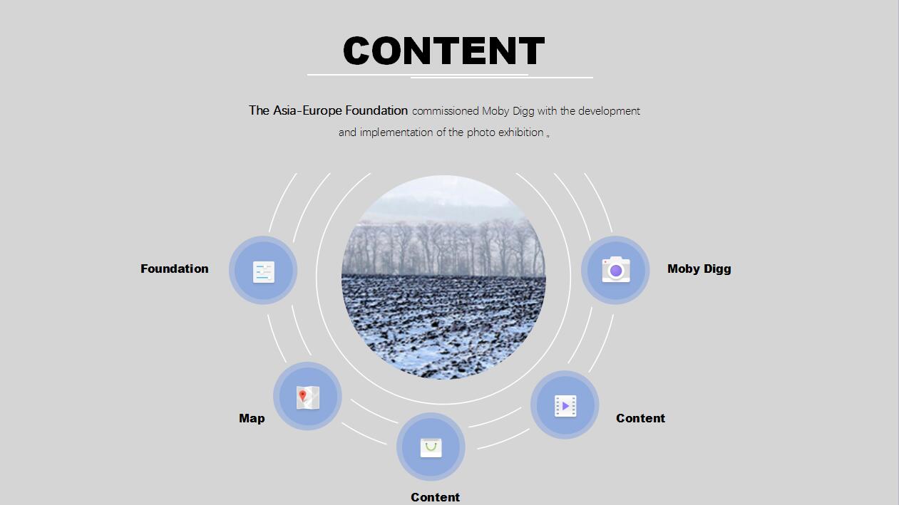 朦胧素雅商务报告工作计划ppt模板