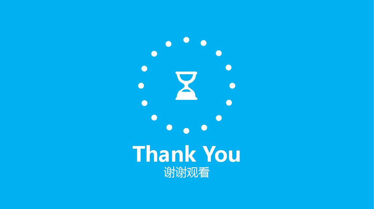 蓝色简洁企业宣传产品推广ppt模板