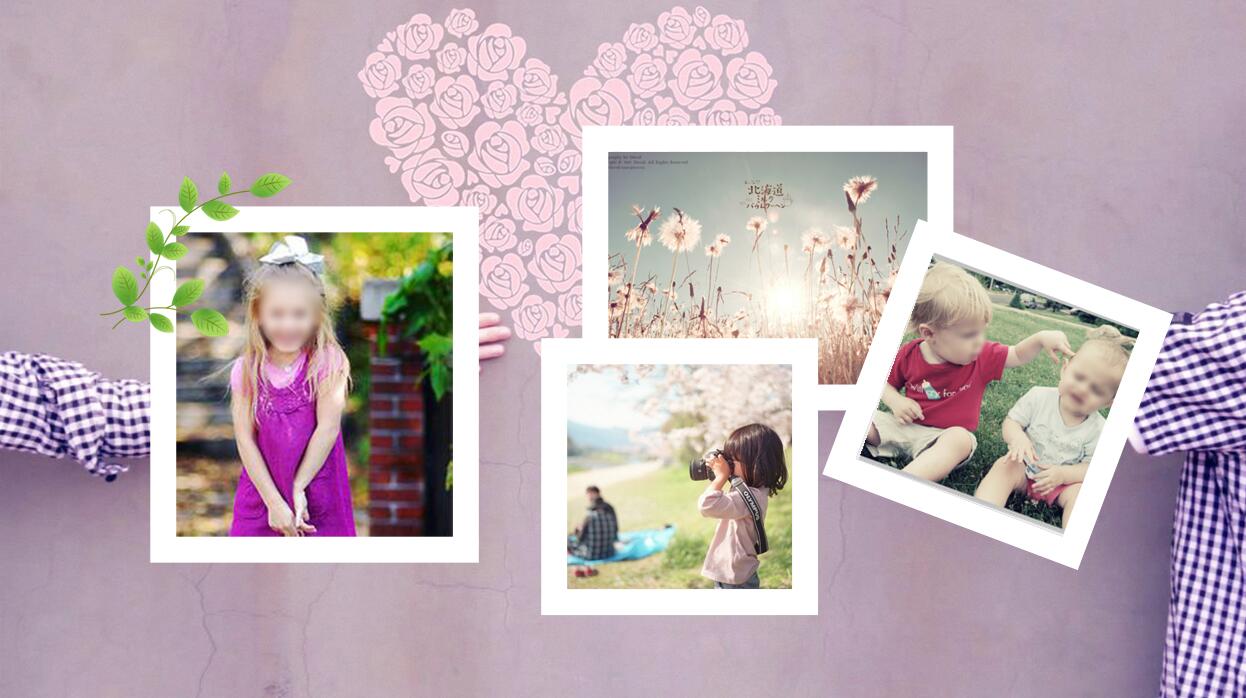 紫色唯美浪漫婚礼PPT模板