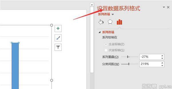 在ppt中如何设置柱状图颜色图片