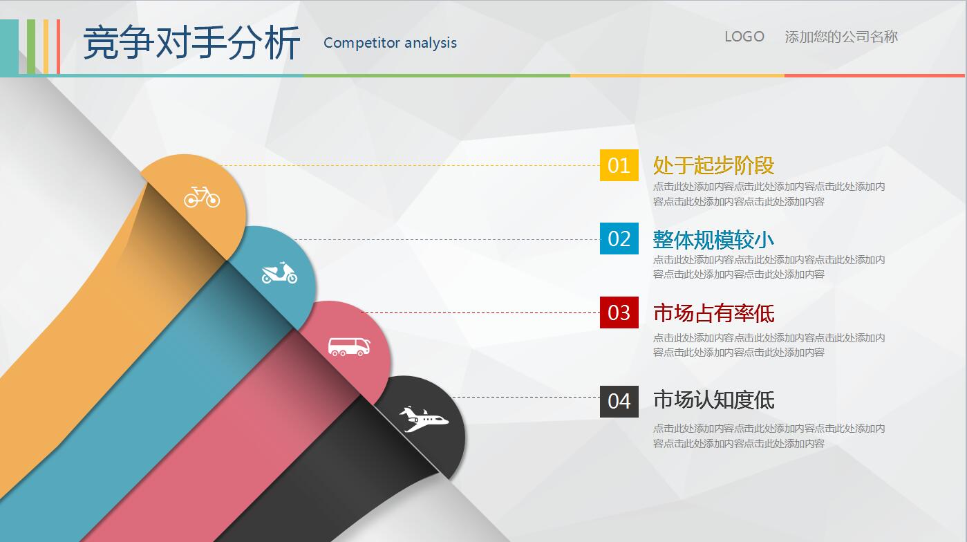 白色简洁大学生创业计划书企业宣传ppt模板