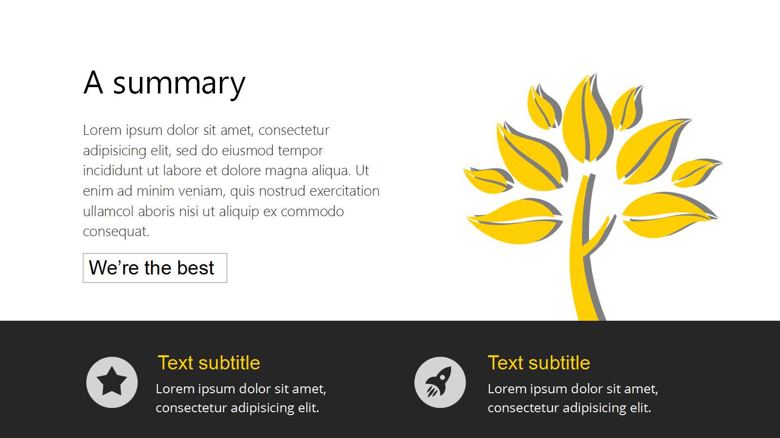 精美创意城市风设计商务ppt模板