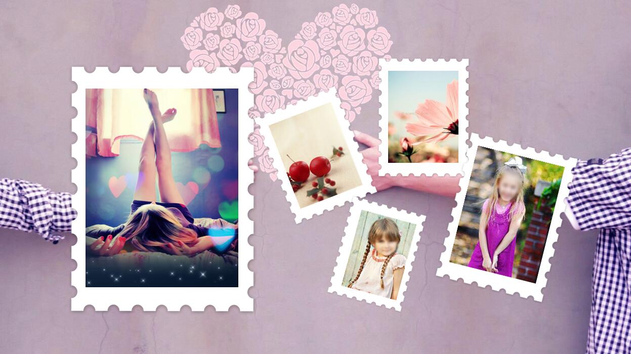 紫色唯美浪漫婚礼PPT模板