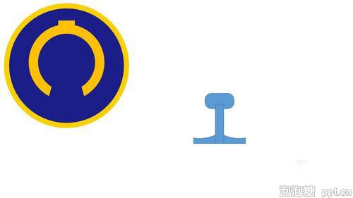 ppt如何绘制铁路标志图片