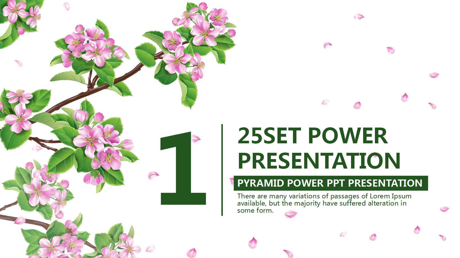 唯美小清新淡雅商务通用ppt模板