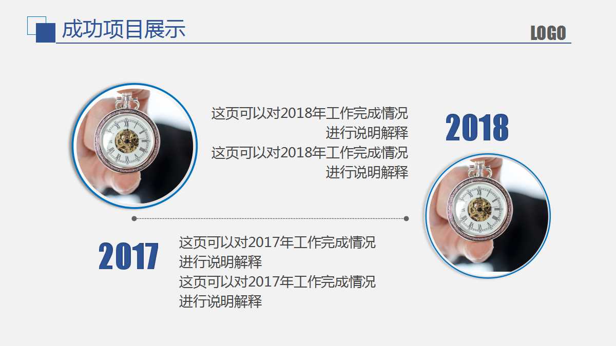 简洁商务经典工作汇报总结ppt模板