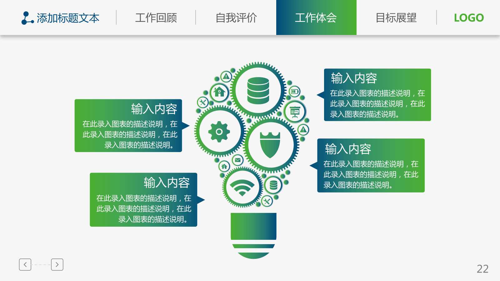 精美3d小人年度述职报告ppt模板