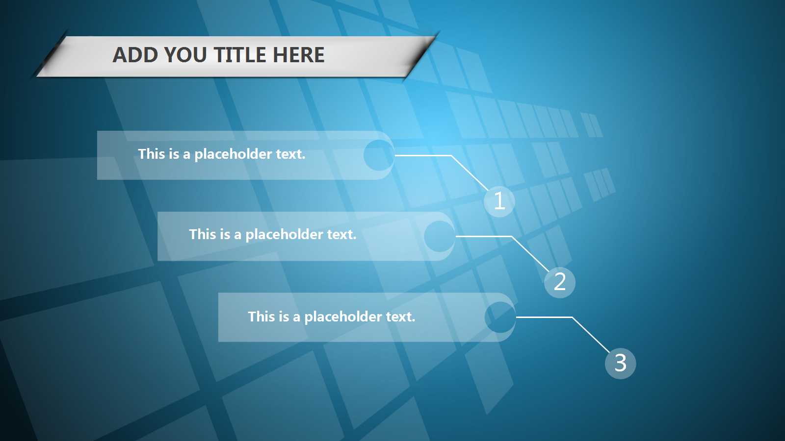 创意几何简约ppt模板