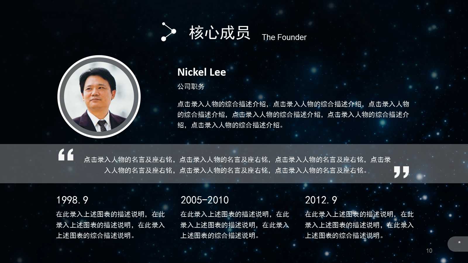 黑色创意ios风商业计划书ppt模板下载