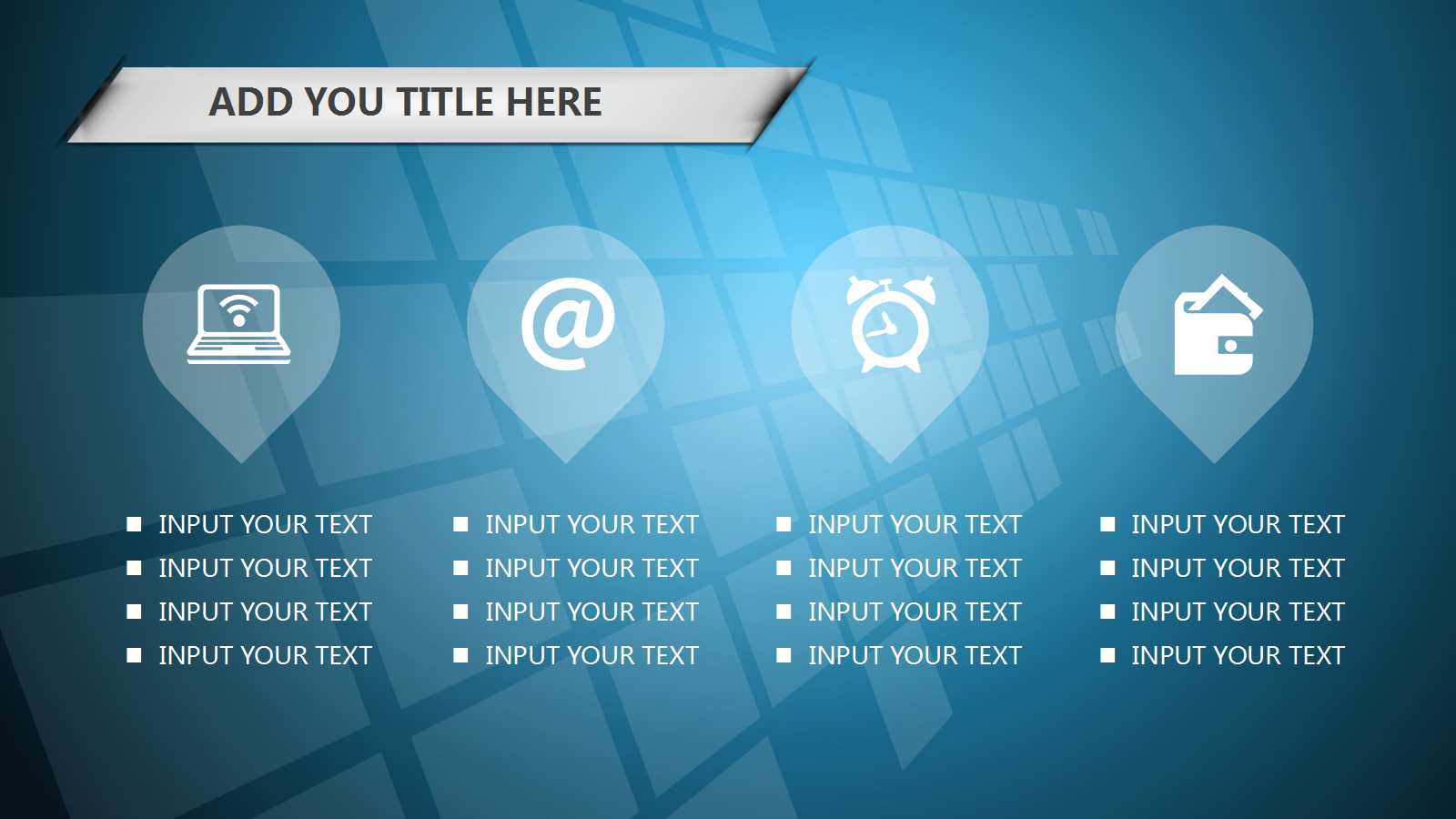 创意几何简约ppt模板