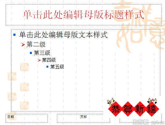 如何修改PPT母版背景图片教程图片