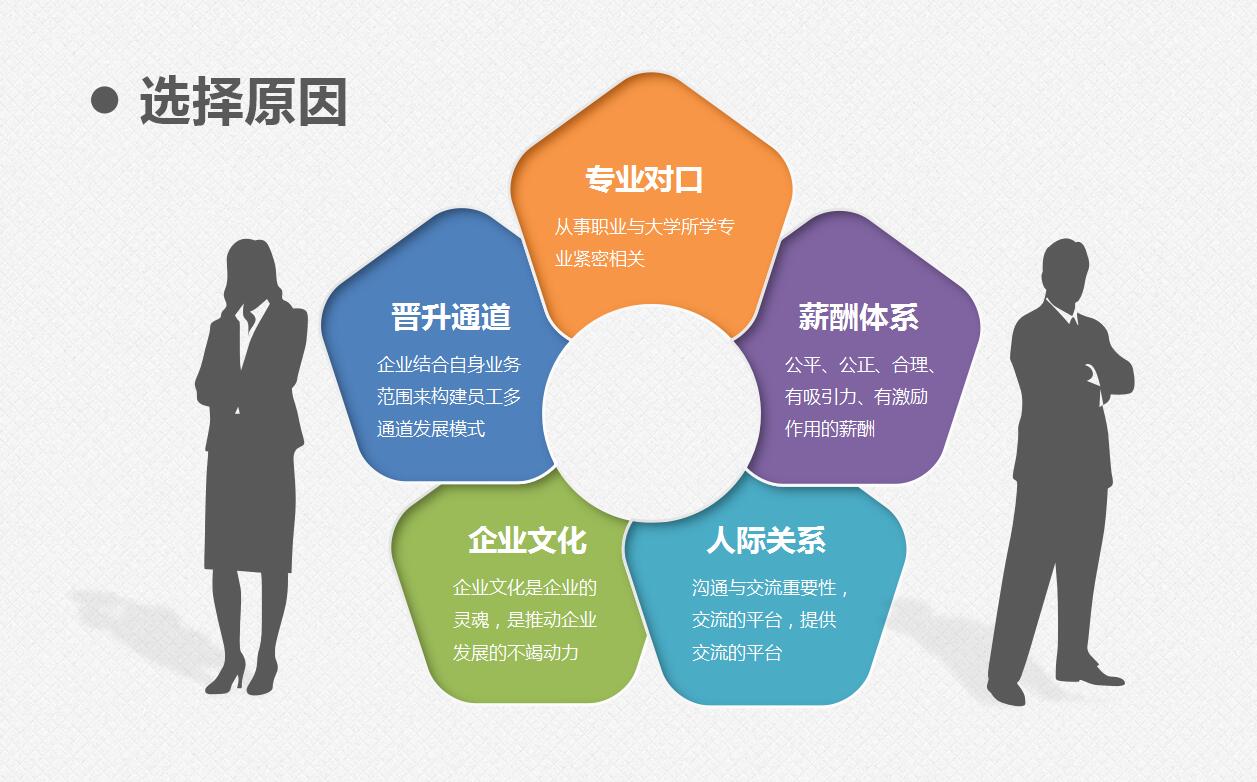 清新简约职业生涯规划ppt模板