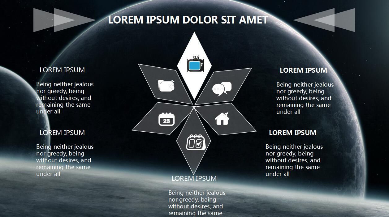 高端创意英文ppt模板