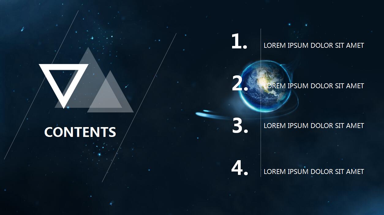 高端创意英文ppt模板