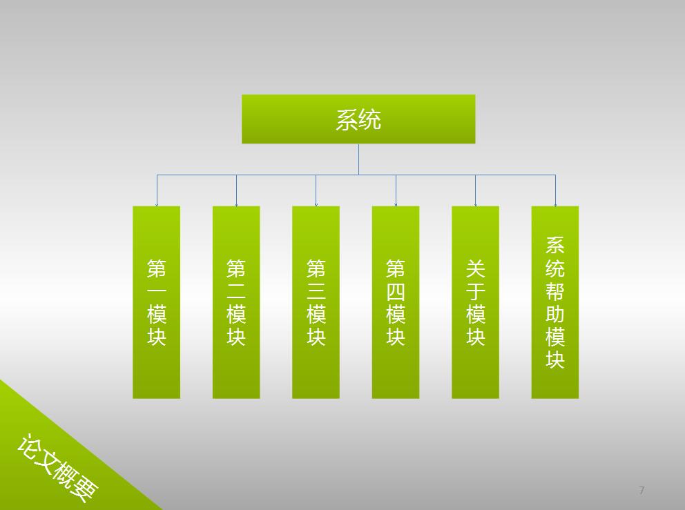 简约设计论文答辩PPT模板