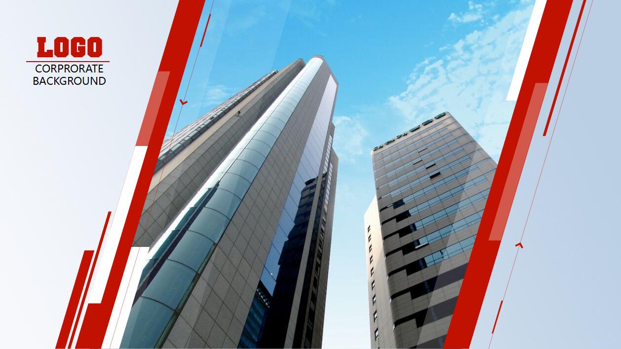 红色商务企业宣传产品推广介绍ppt模板