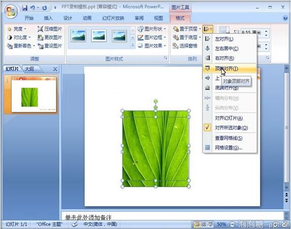 ppt2007制作图片烧焦效果教程图片